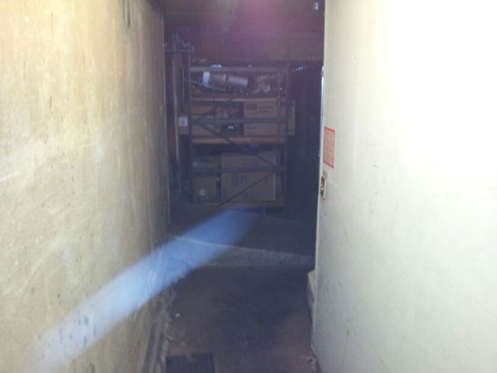 a streak of light in the basement picked up by cameras at Lynn Ryder's bar