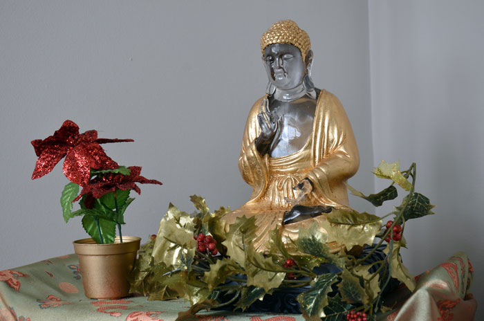 Crystal Buddah in Karen Hollis' Office