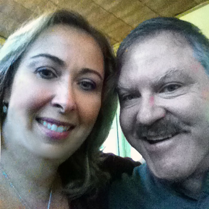 Karen Hollis with noted Medium James von Praagh