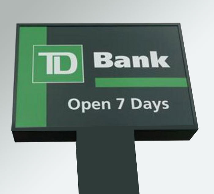 TD Bank Sign